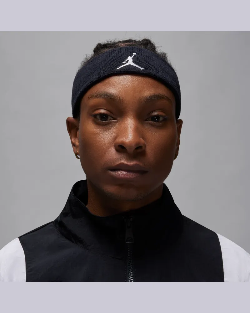 Jordan Dri-FIT Jumpman Stirnband - Schwarz Schwarz