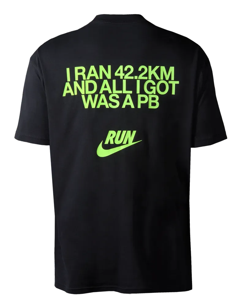 Nike T-Shirt (Herren) - Schwarz Schwarz