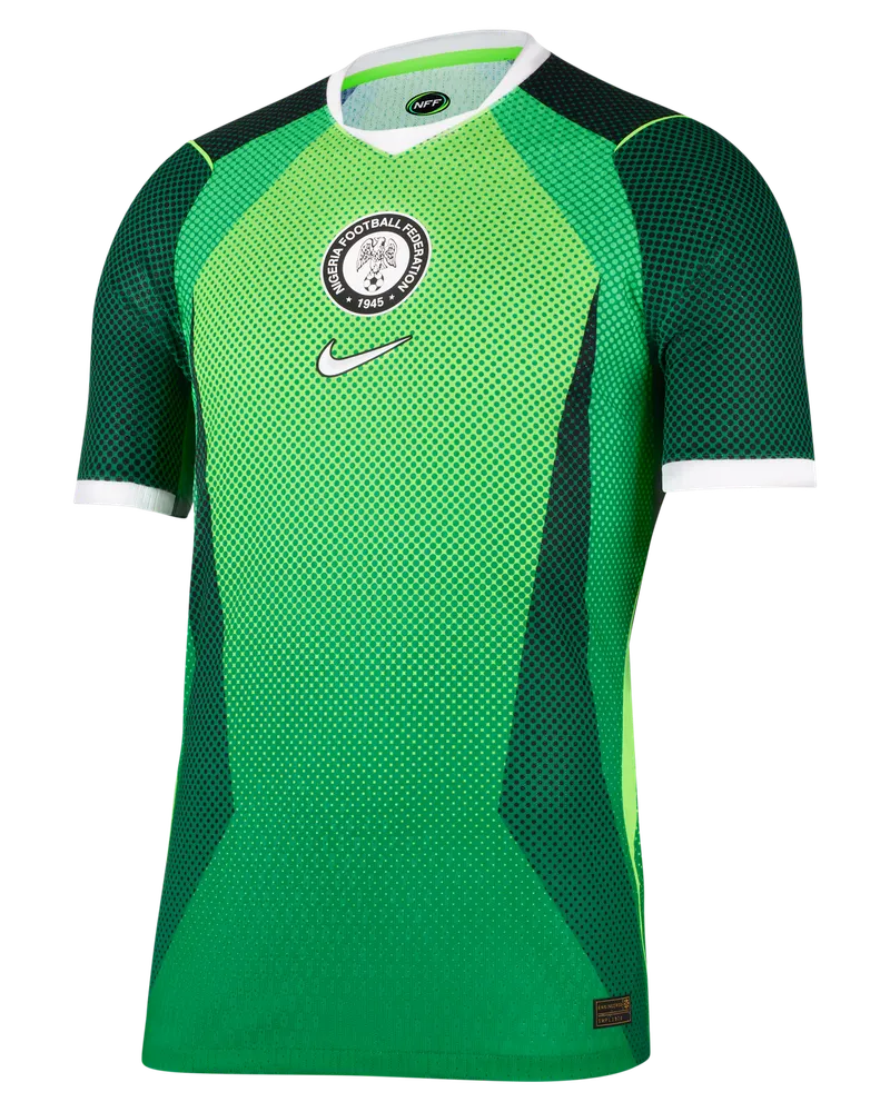 Nike Nigeria 2026  Aero-FIT Match Heimspiel Authentic Fußballtrikot (Herren) - Grün Grün
