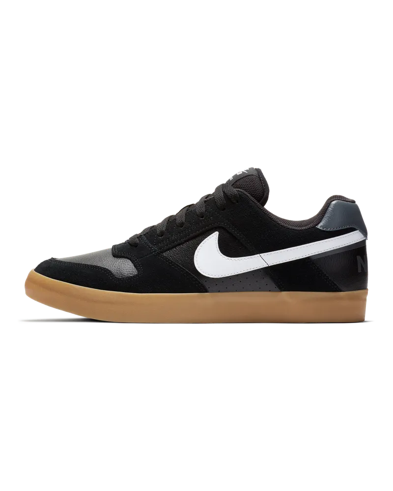 Nike SB Delta Force Vulc Herren-Skateboardschuh - Schwarz Schwarz
