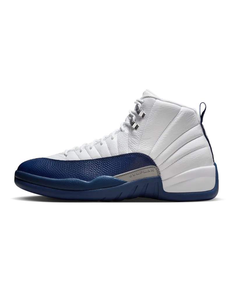 Jordan Air  12 Retro "French Blue" Schuh (Herren) - Weiß Weiß