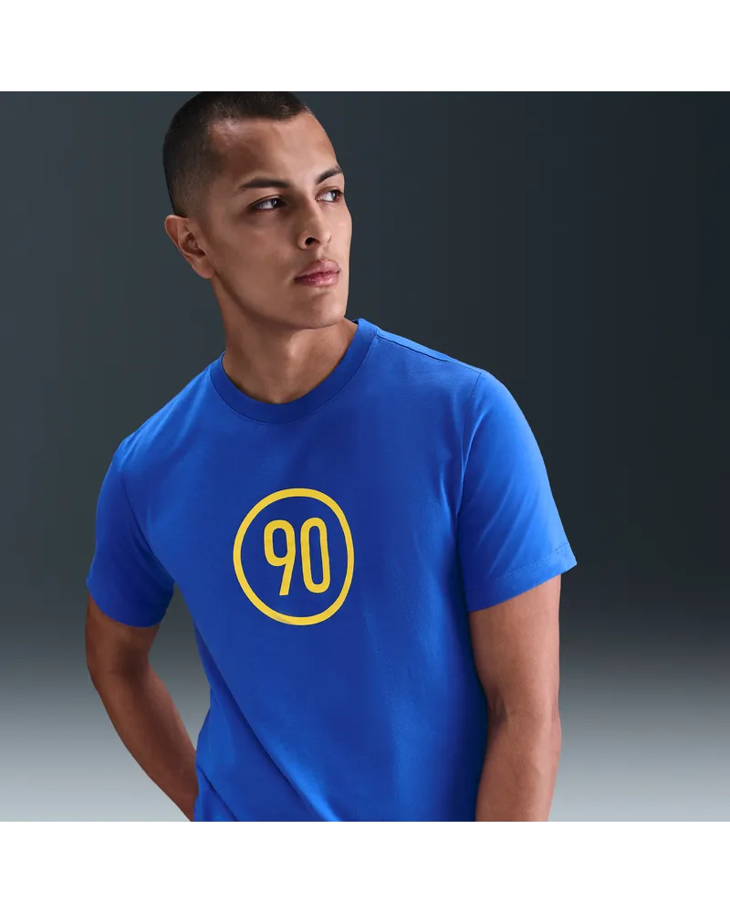 Nike Total 90 Fußball-T-Shirt (Herren) - Blau Blau