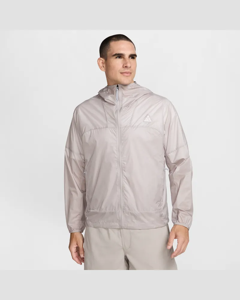 Nike ACG "Cinder Cone" winddichte Herrenjacke - Grau Grau