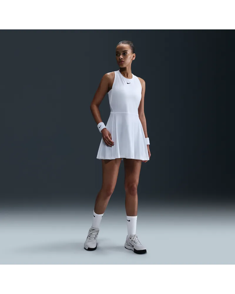 Nike Victory Dri-FIT Tenniskleid (Damen) - Weiß Weiß