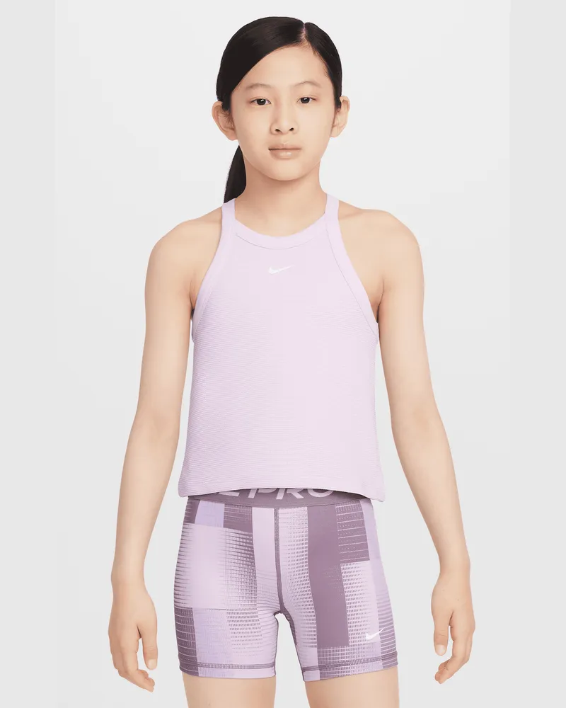 Nike Tanktop mit hohem Ausschnitt (Mädchen) - Lila Lila