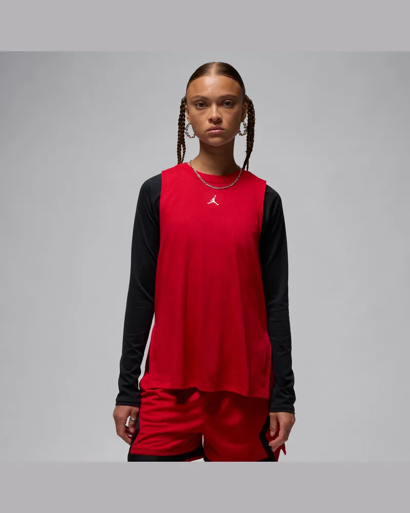 Jordan Sport Diamond-Tanktop für Damen - Rot Rot