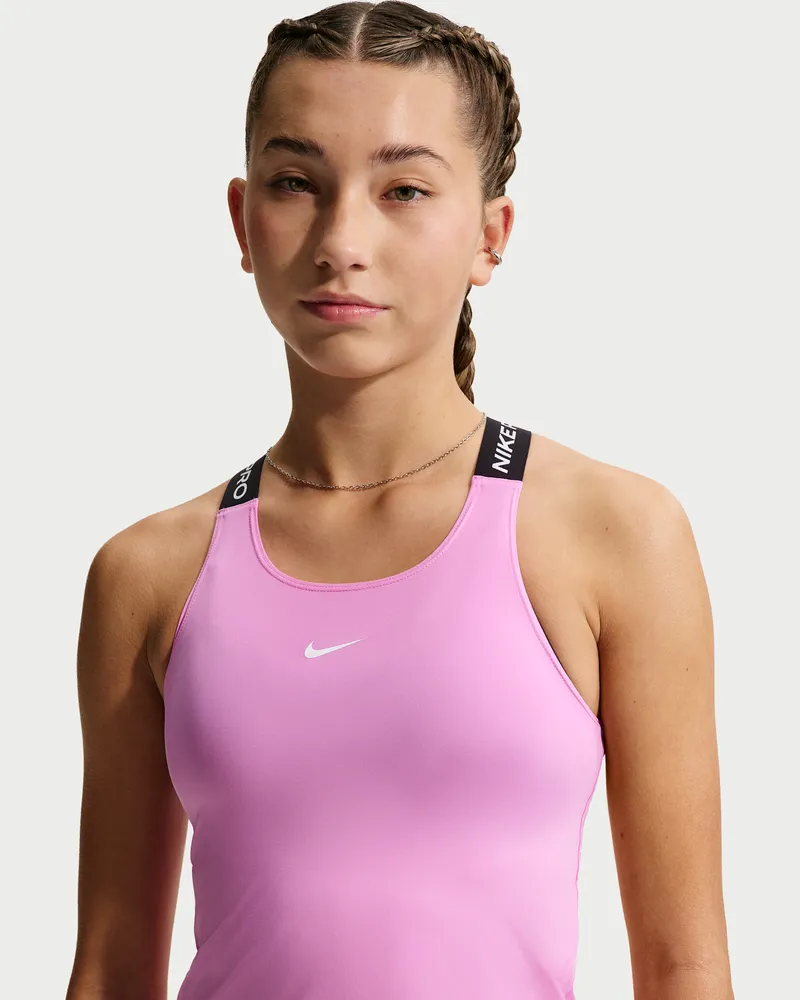 Nike Pro Dri-FIT Tanktop (ältere Kinder, Mädchen) - Lila Lila