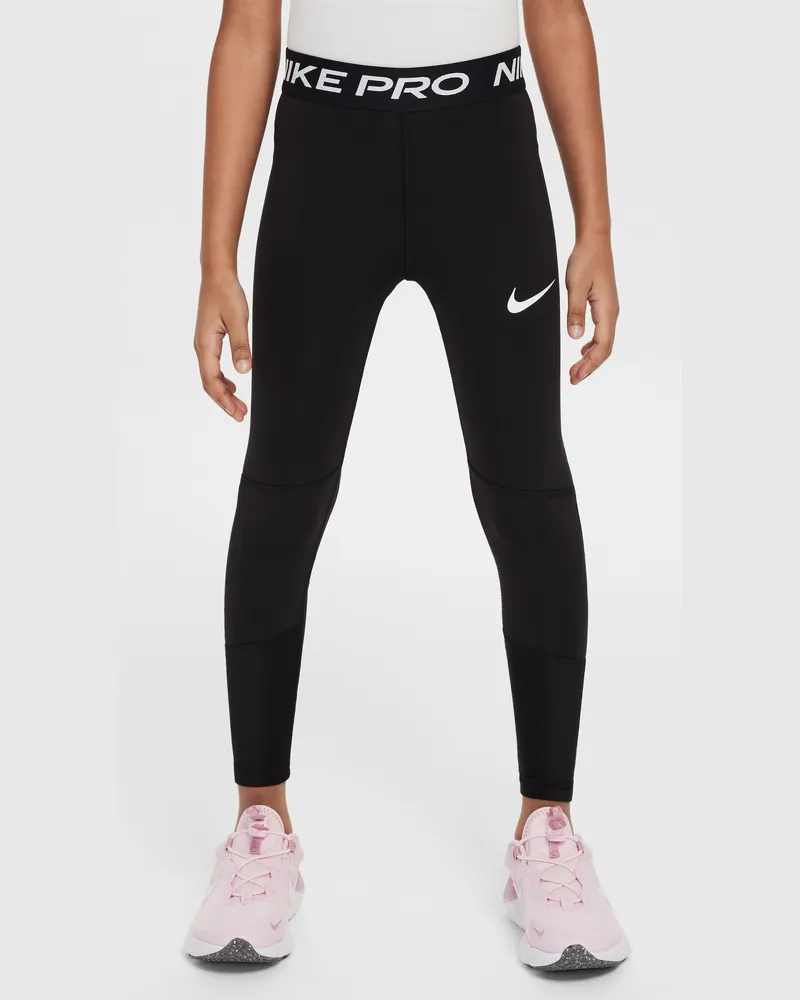 Nike Dri-FIT Pro Leggings (jüngere Kinder) - Schwarz Schwarz