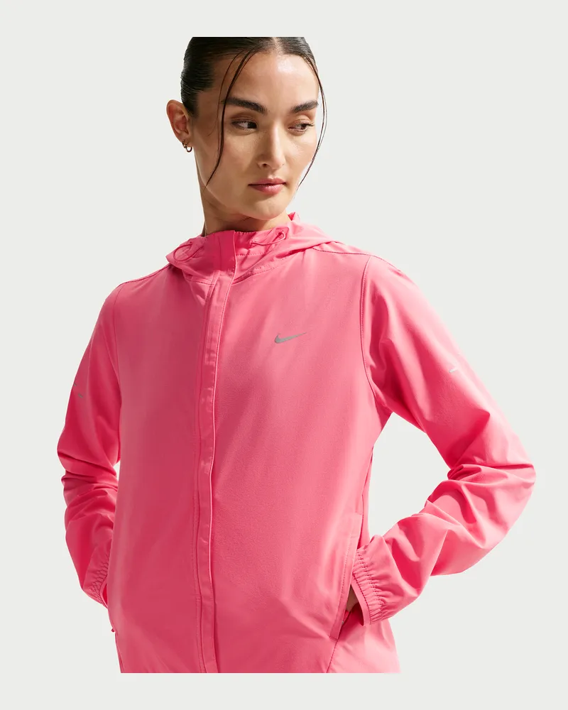 Nike Swift verstaubare Repel-Laufjacke (Damen) - Pink Pink
