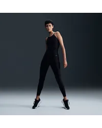 Nike Zenvy 7/8-Leggings mit sanftem Halt und hohem Taillenbund für Damen - Schwarz Schwarz