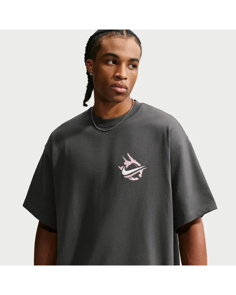 Nike Solo Swoosh T-Shirt (Herren) - Grau Grau