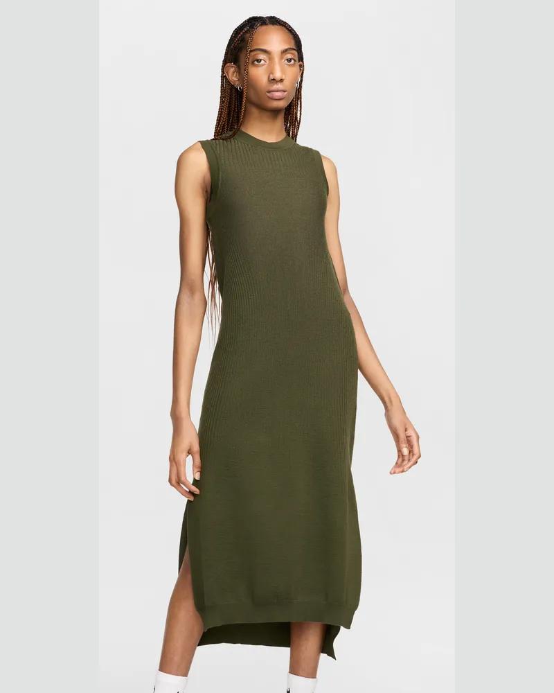 Nike Every Stitch Considered Strickkleid (Damen) - Grün Grün