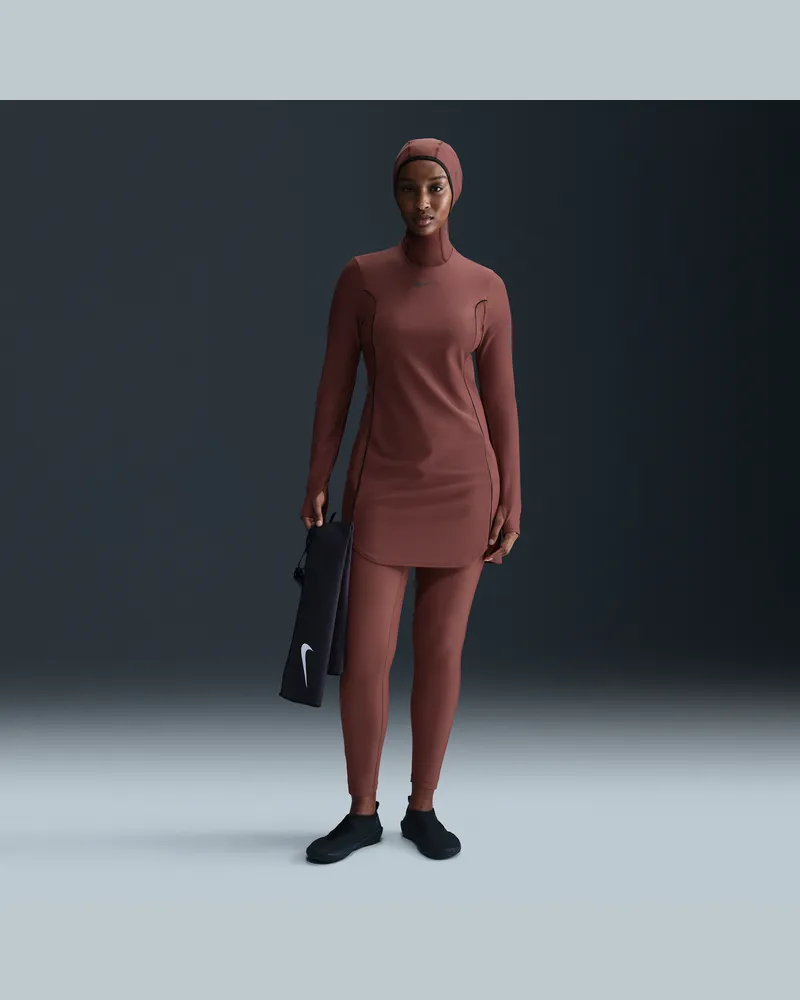 Nike Swim Victory schmale Schwimmleggings (Damen) - Braun Braun