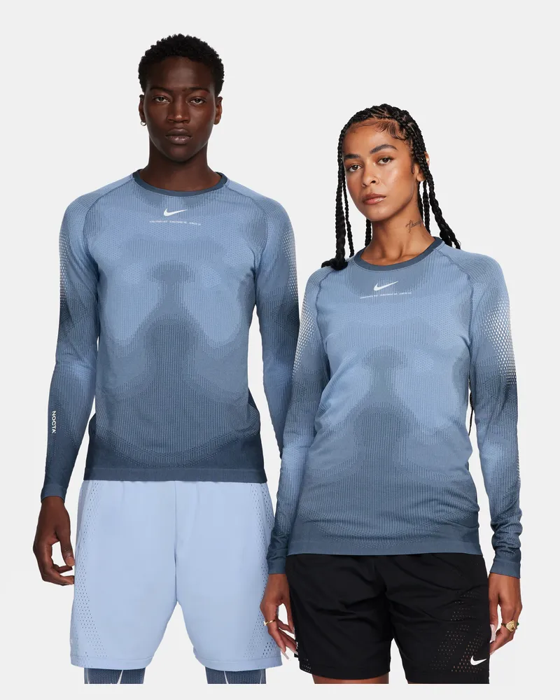 Nike NOCTA Dri-FIT Longsleeve-Oberteil für Herren - Blau Blau