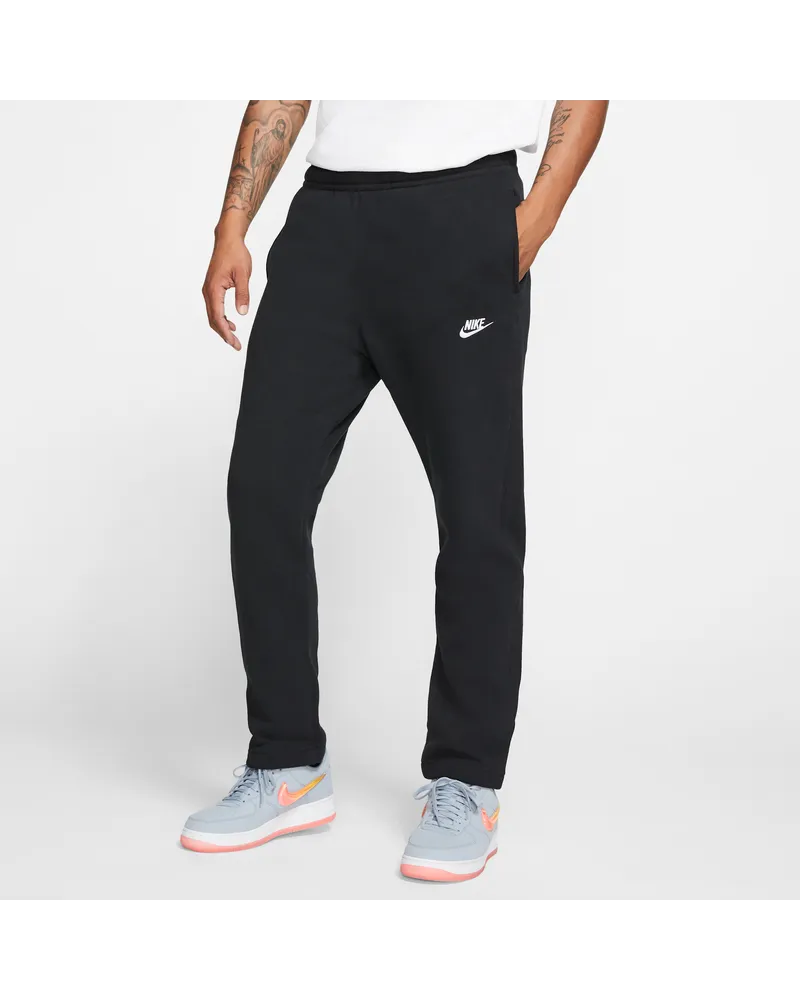 Nike Club Fleece Herrenhose - Schwarz Schwarz