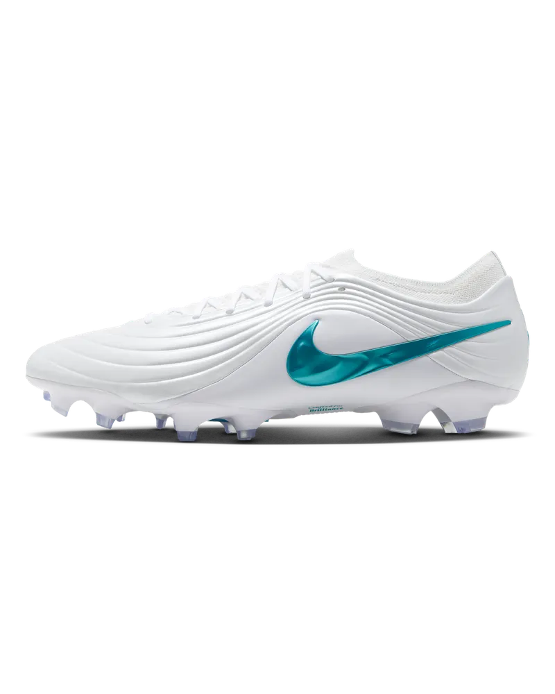 Nike Tiempo Maestro Elite Low Top Fußballschuh für normalen Rasen - Weiß Weiß