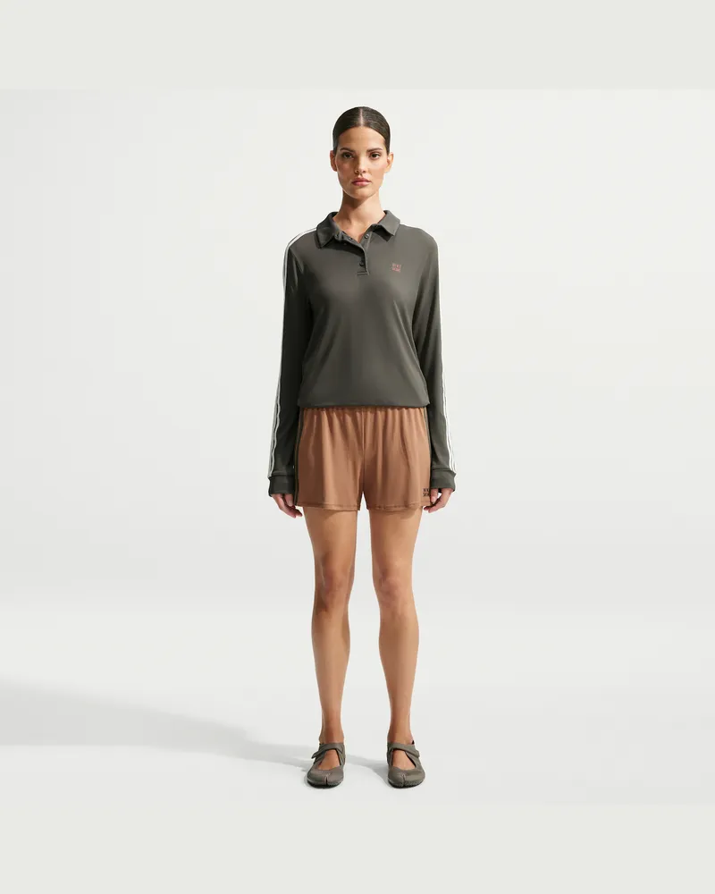 Nike SKIMS Stretch Knit Shorts (Damen, ca. 13 cm) - Braun Braun