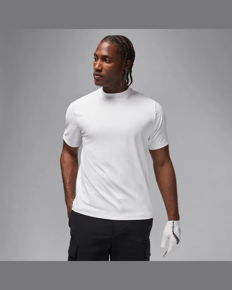 Jordan Sport Golf-T-Shirt mit Stehkragen (Herren) - Weiß Weiß