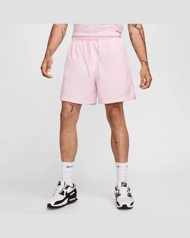 Nike Club Flow-Webshorts für Herren - Pink Pink