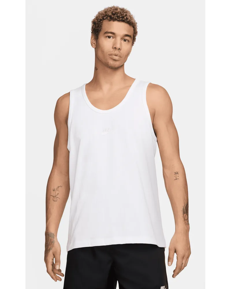 Nike Sportswear Premium Essentials Herren-Tanktop - Weiß Weiß