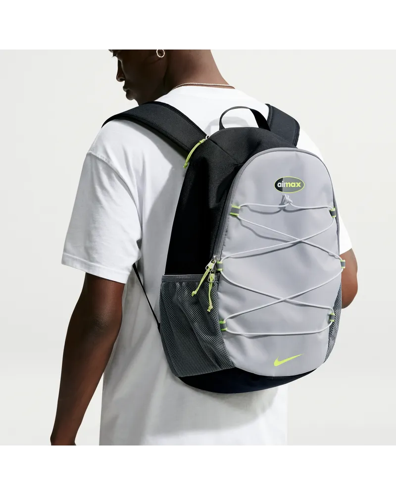 Nike Heritage Sweep Air Max Rucksack (25 l) - Schwarz Schwarz