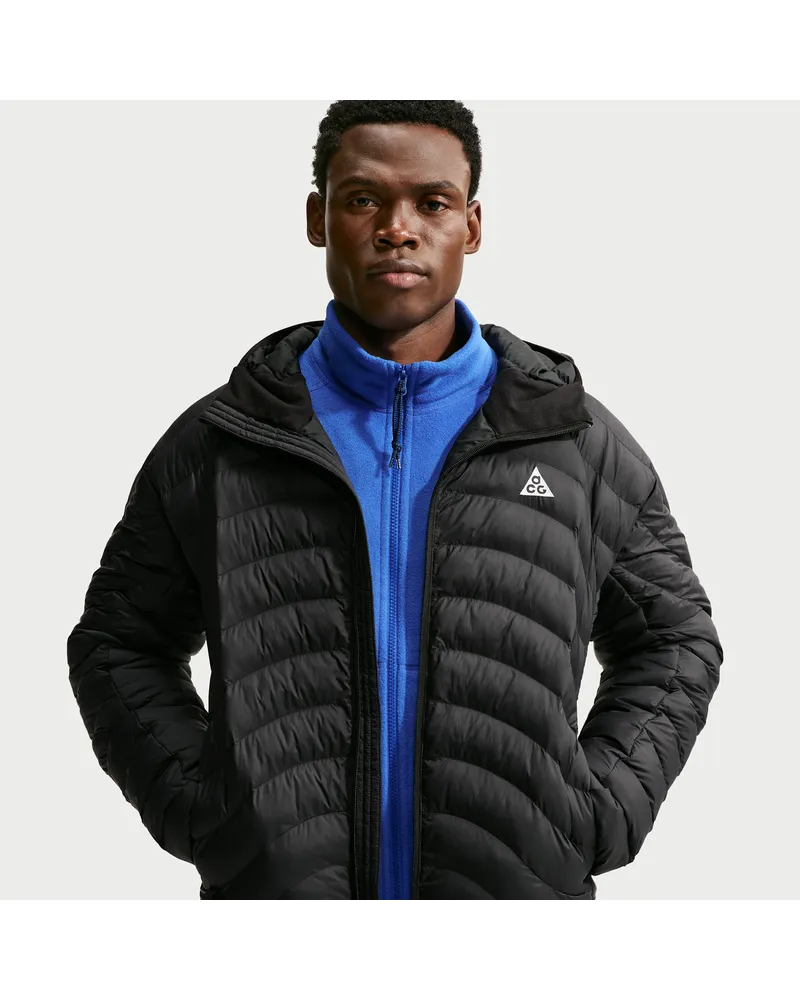 Nike ACG Lava Flow Therma-FIT ADV Kapuzenjacke (Herren) - Schwarz Schwarz