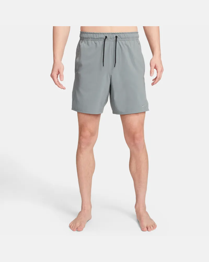 Nike Unlimited vielseitige Dri-FIT Herrenshorts ohne Futter (ca. 18 cm) - Grau Grau