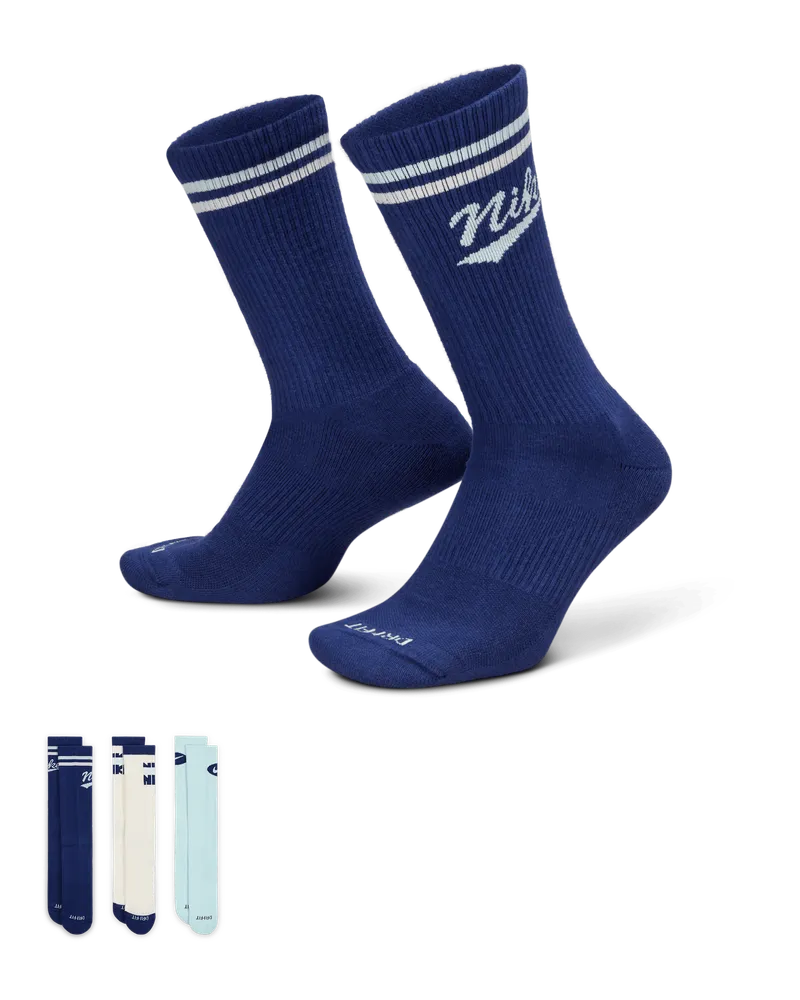Nike Everyday Plus Crew-Socken (3 Paar) - Multi-Color Multi-color