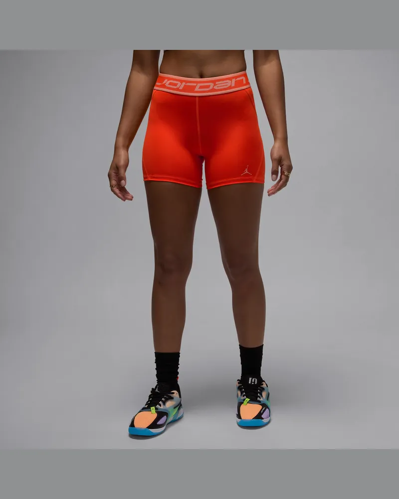 Jordan Sport Damenshorts (ca. 12,5 cm) - Orange Orange
