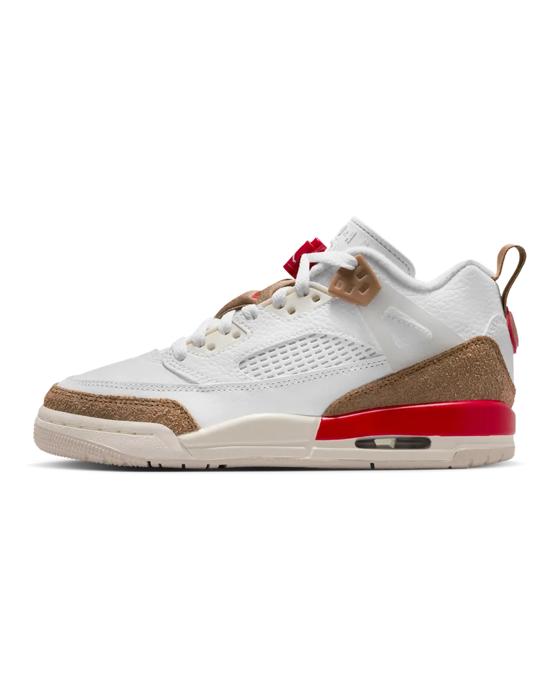 Jordan Spizike Low Schuh für ältere Kinder - Weiß Weiß