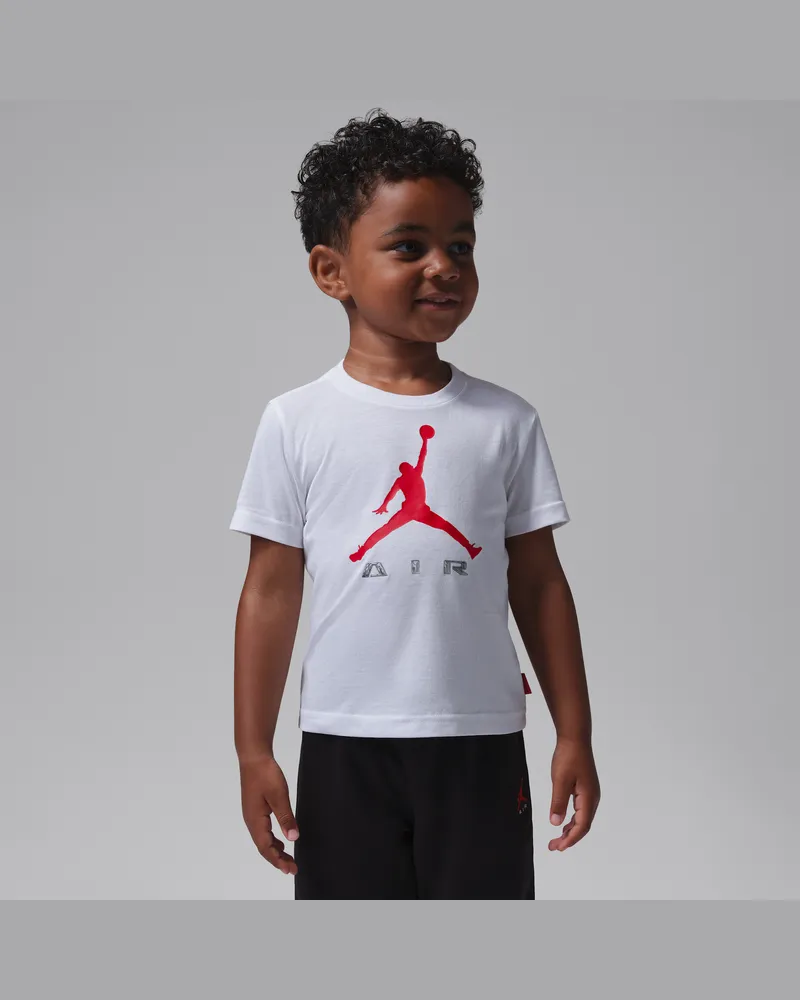 Jordan Brooklyn-T-Shirt mit Grafik (Kleinkinder) - Weiß Weiß