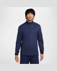 Nike Tour Golfoberteil mit Halbreißverschluss (Herren) - Blau Blau