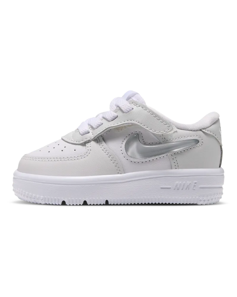 Nike Force 1 Low EasyOn Schuh (Babys/Kleinkinder) - Weiß Weiß