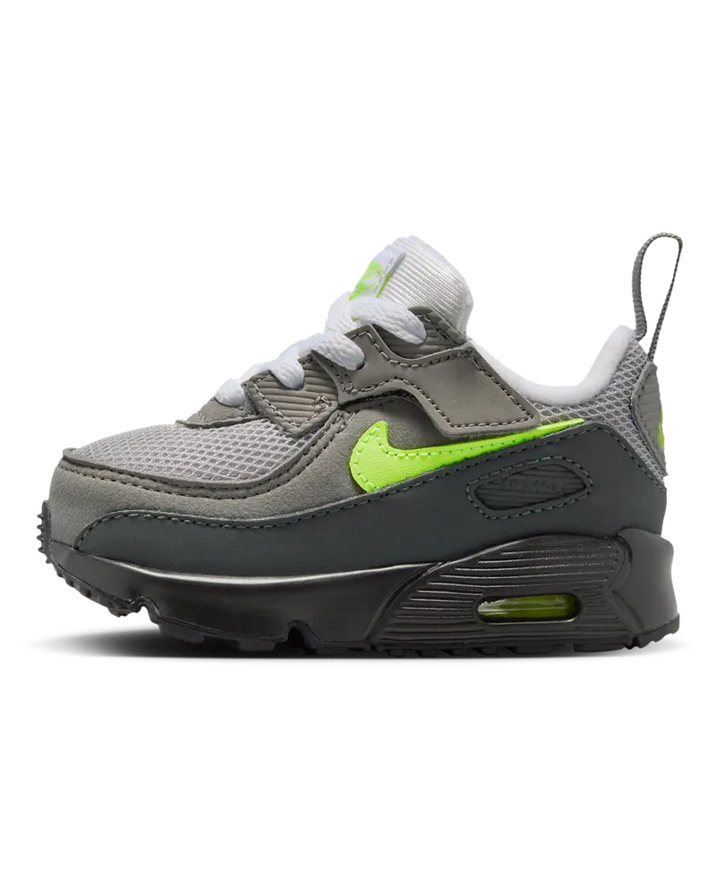 Nike Air Max 90 Schuh für Babys und Kleinkinder - Schwarz Schwarz