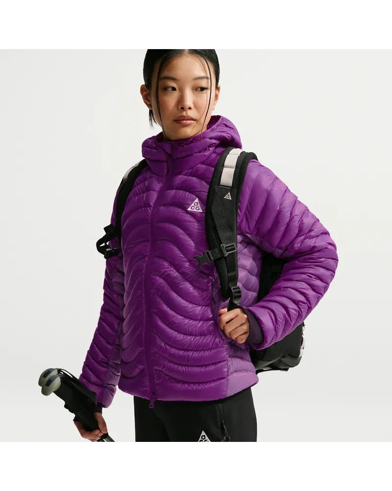 Nike ACG Lava Flow Ultralight Therma-FIT ADV Daunenjacke (Damen) - Lila Lila