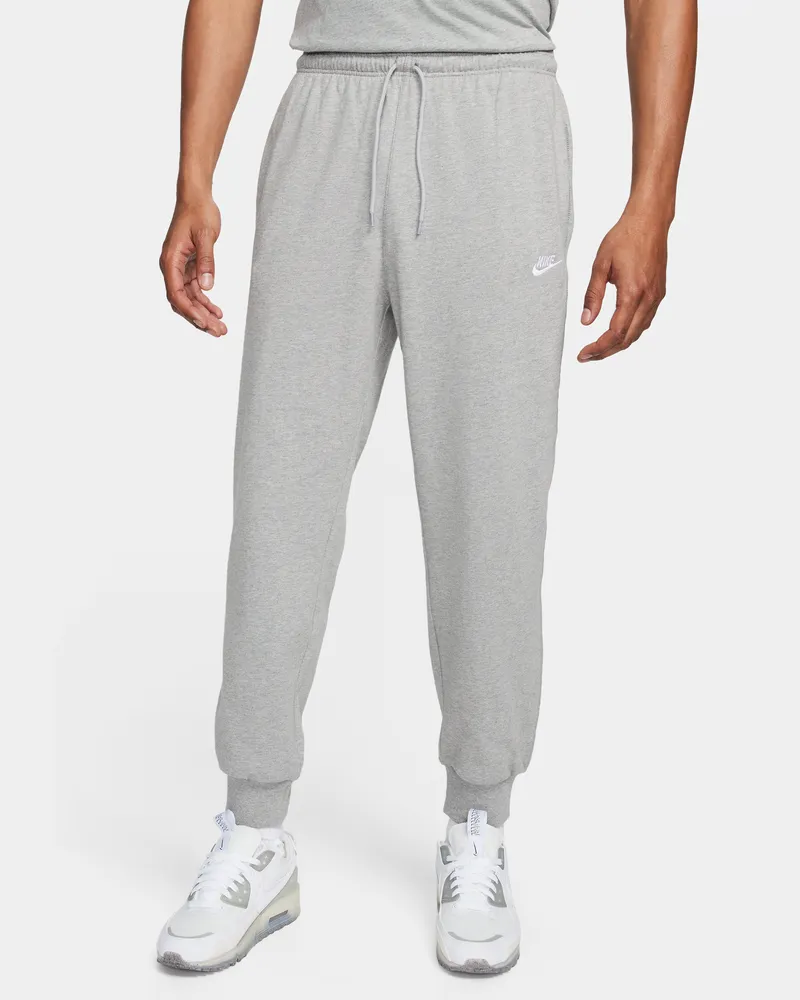 Nike Club Herren-Strick-Jogginghose - Grau Grau