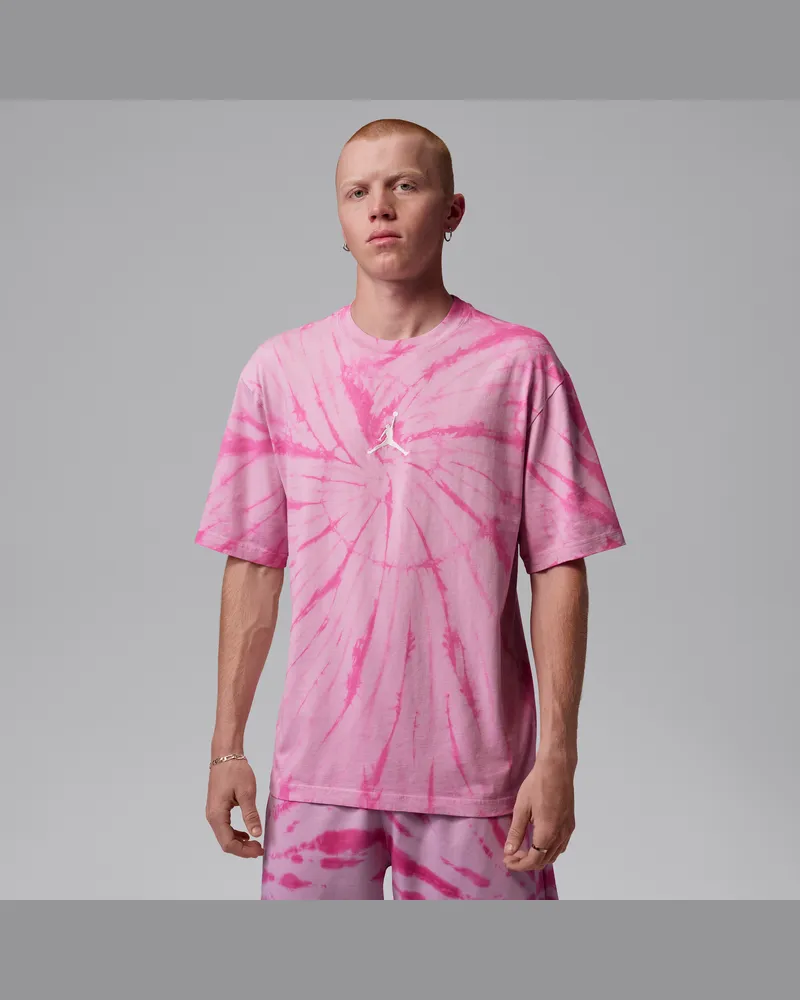 Jordan Brooklyn Festival-T-Shirt mit Batik-Design (Herren) - Pink Pink