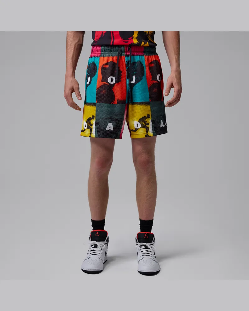 Jordan Brooklyn Mesh-Shorts (Herren) - Weiß Weiß