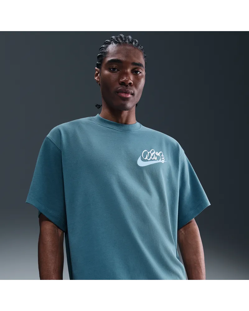 Nike Solo Swoosh T-Shirt (Herren) - Blau Blau