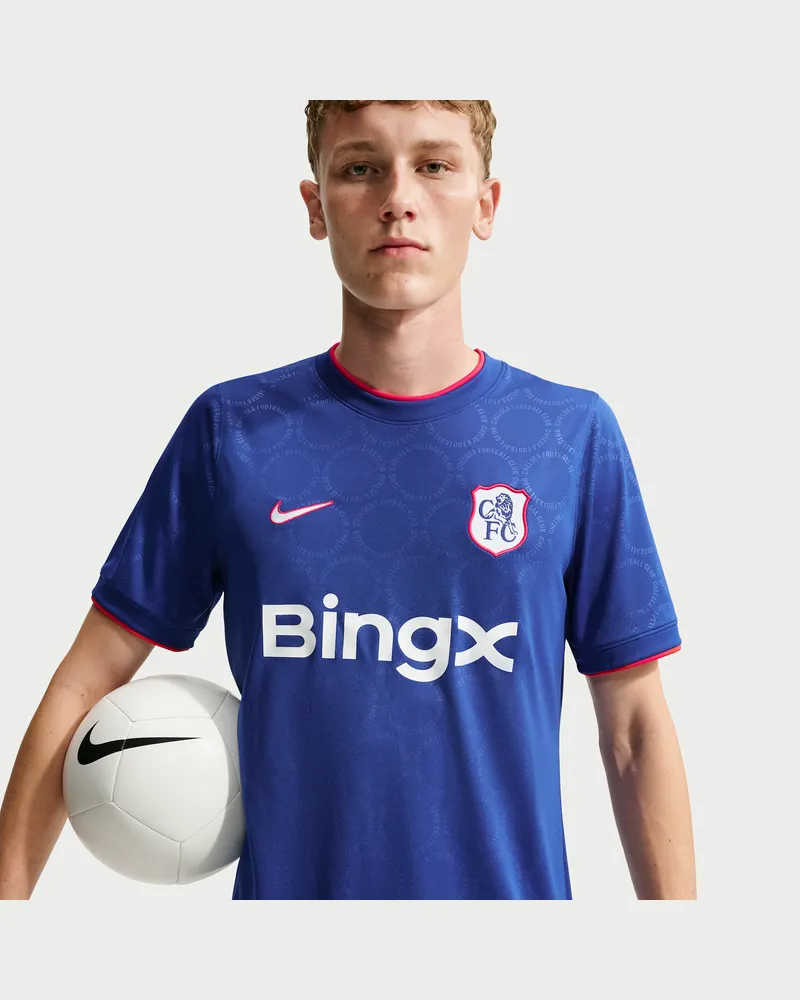 Nike FC Chelsea Third  Dri-FIT Pre-Match-Fußballoberteil (Herren) - Blau Blau