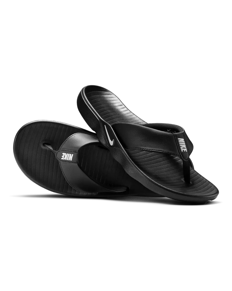 Nike Marina Slides (Herren) - Schwarz Schwarz