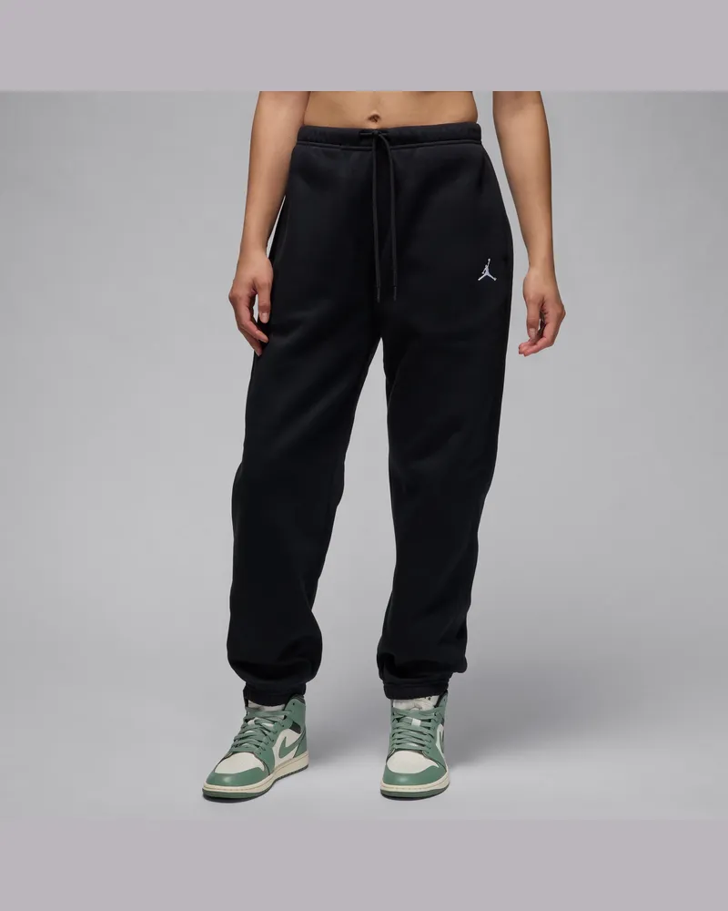 Jordan Brooklyn Fleece Damenhose - Schwarz Schwarz