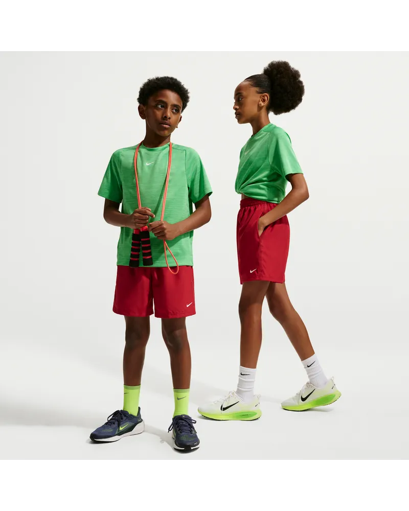 Nike Multi Dri-FIT Trainingsshorts (ältere Kinder) - Rot Rot
