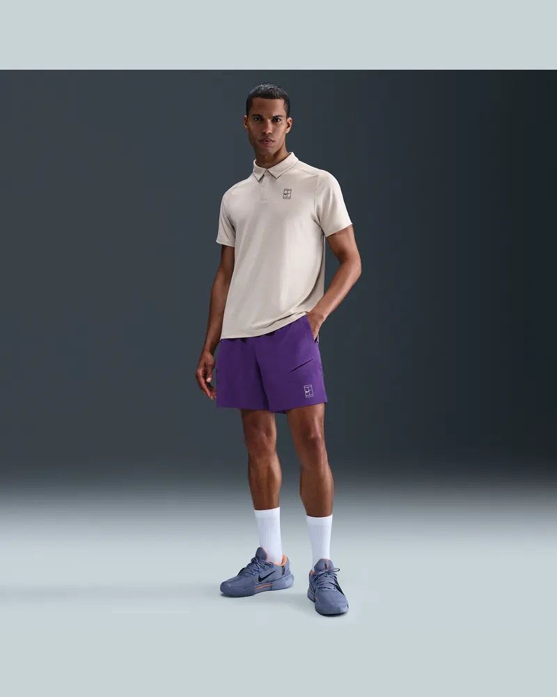 Nike Court Advantage Dri-FIT-Tennisshorts (ca. 15,5 cm) - Lila Lila