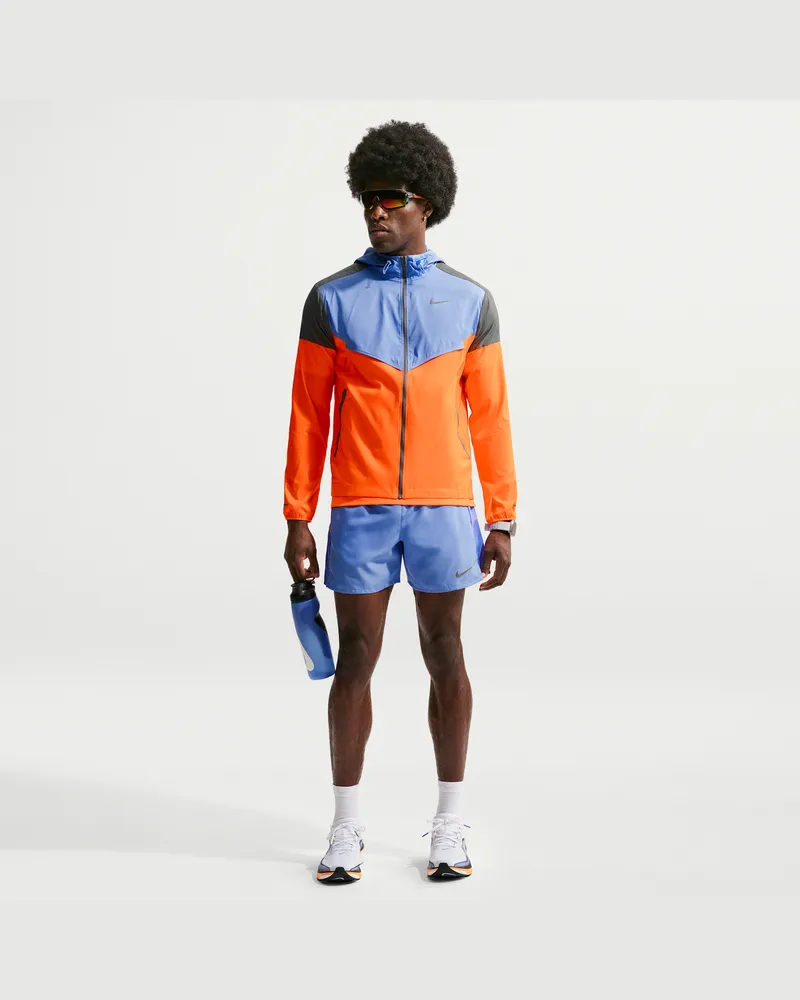 Nike Miler Dri-FIT 2-in-1-Laufshorts (Herren, ca. 13 cm) - Blau Blau