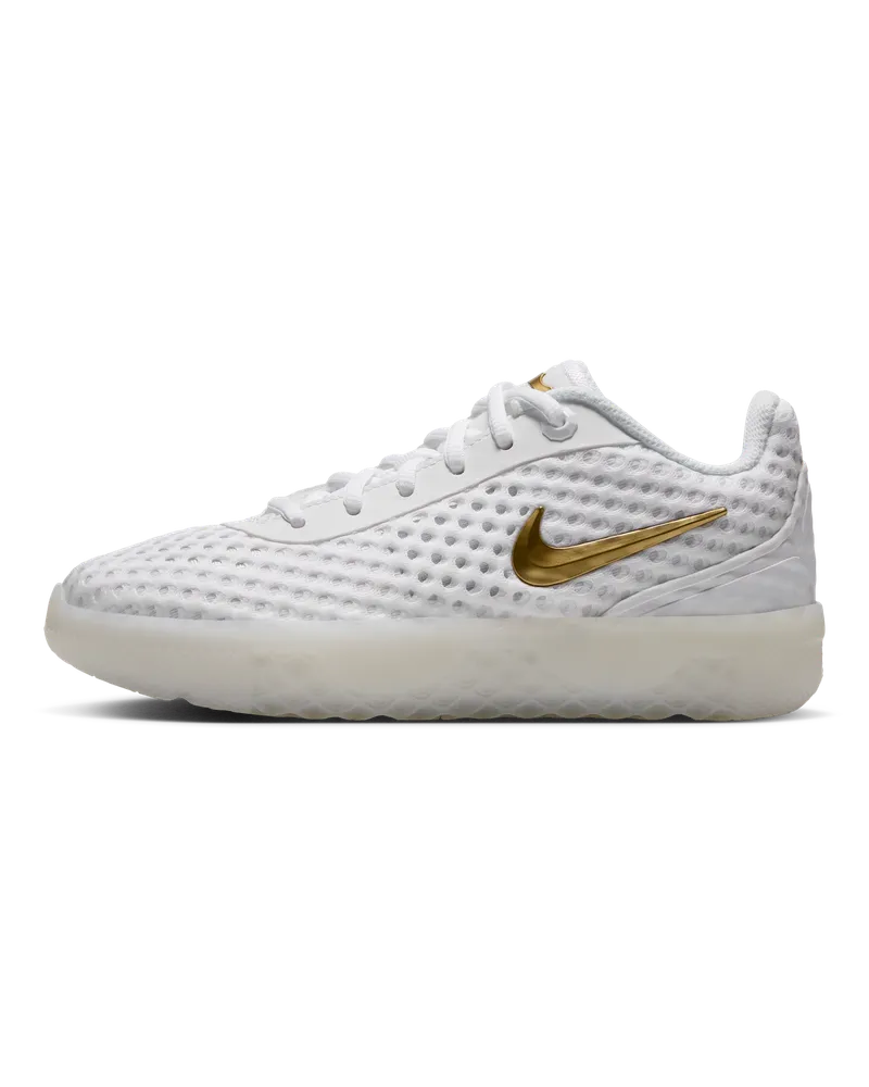 Nike LeBron Witness X Basketballschuh für ältere Kinder - Weiß Weiß