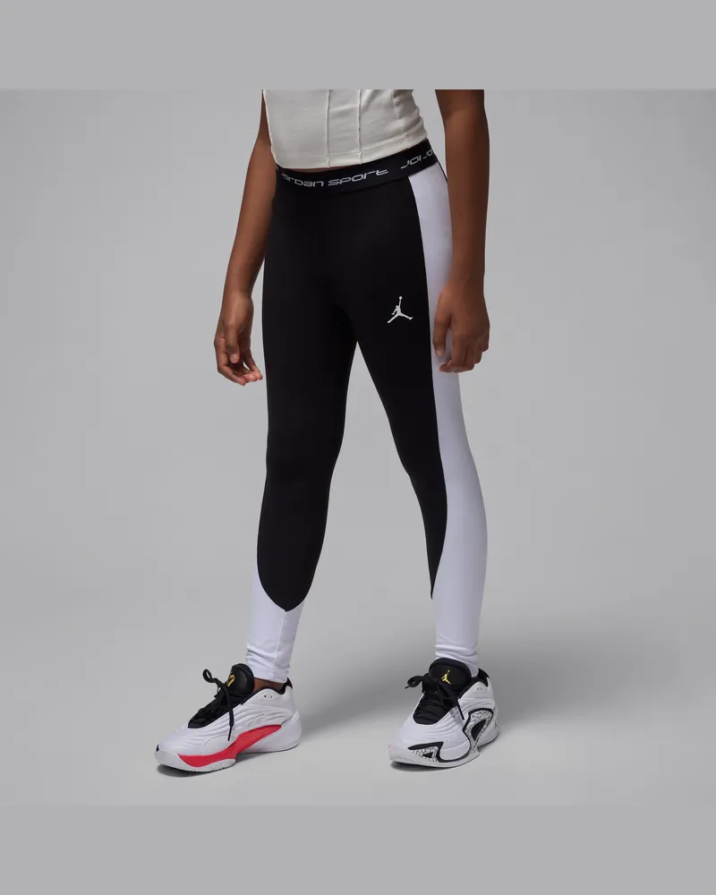 Jordan Dri-FIT Sport Leggings (ältere Kinder) - Schwarz Schwarz