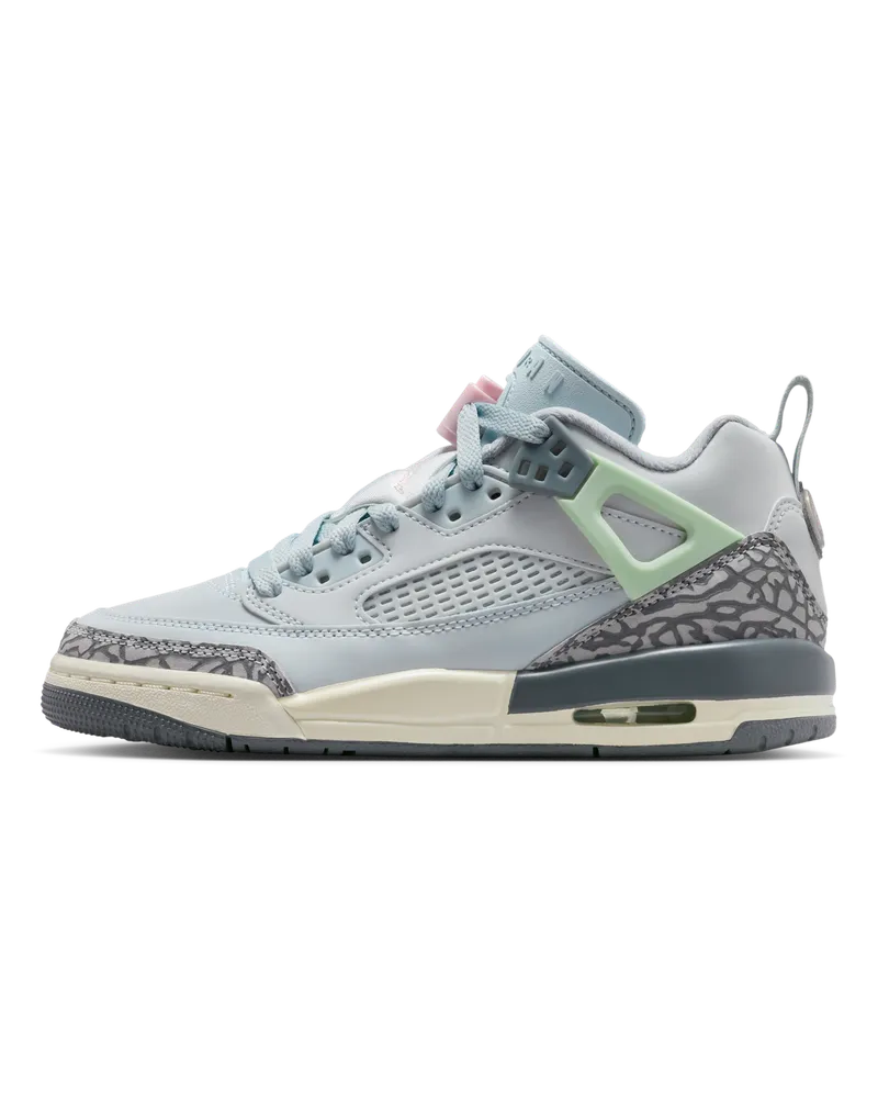 Jordan Spizike Low Schuh für ältere Kinder - Blau Blau