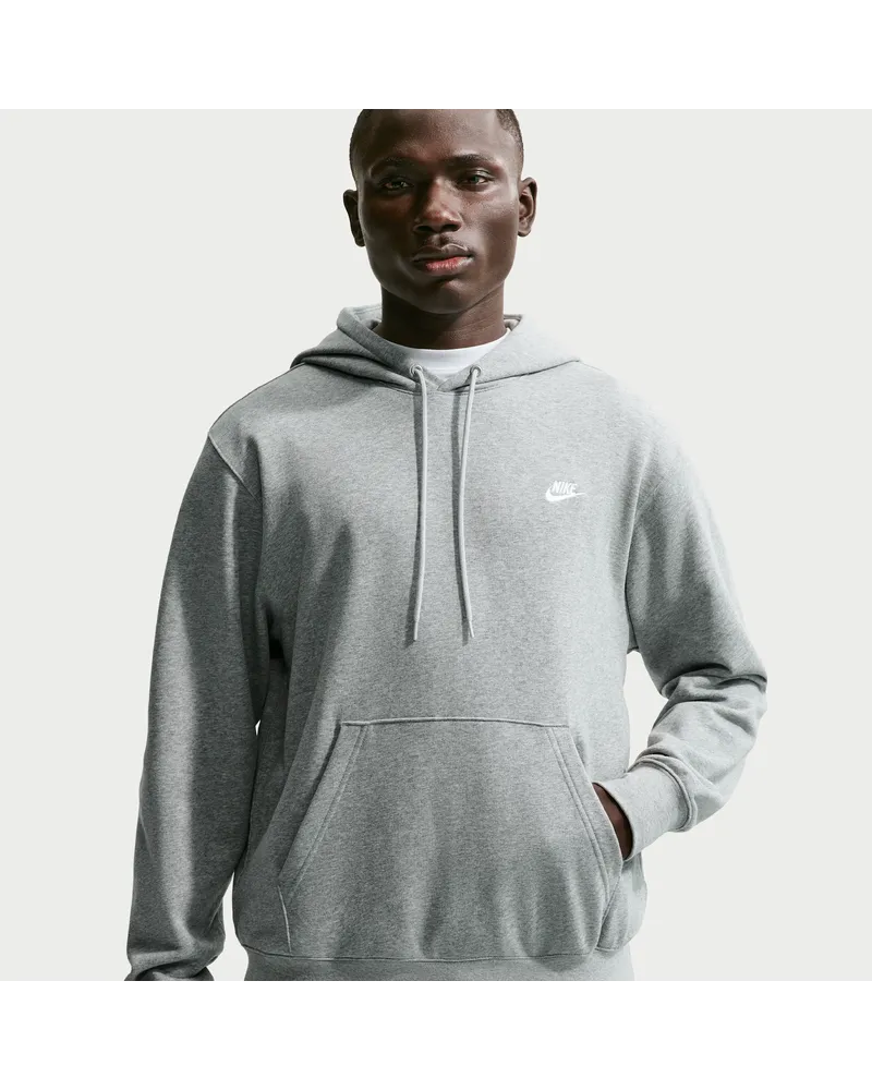 Nike Club French Terry-Hoodie (Herren) - Grau Grau
