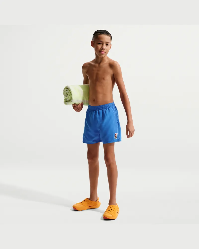 Nike Swim Breaker Volley-Shorts mit integriertem Slip (jüngere Kinder, Jungen, ca. 10 cm) - Blau Blau